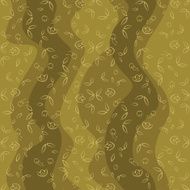 Floral Wavy Background