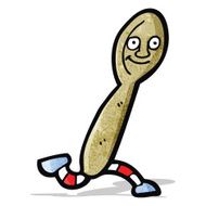 Cartoon Wooden Spoon N36