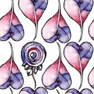 Watercolor Flowers N15