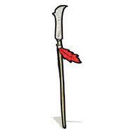 Cartoon Spear N13