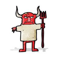 cartoon devil man