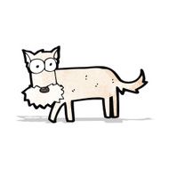 cartoon little dog N170