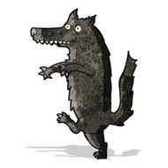 Big Bad Wolf Cartoon N22