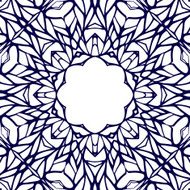Mosaic ornamental lace frame abstract background N5