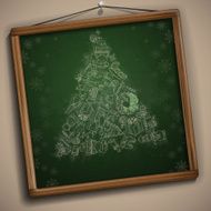 Hand Drawn Christmas Set N13