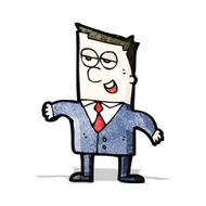 cartoon salesman N38