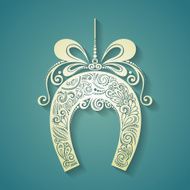 Vector Christmas Greeting Card N13