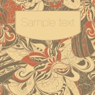 Abstract seamless hand-drawn pattern N72