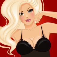 beautiful woman N34