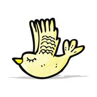 cute flying bird cartoon N8
