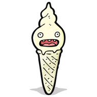Ice Cream Cartoon Character N29