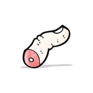 cartoon severed finger N4