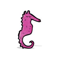 Cartoon Seahorse N52