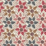 Seamless Floral Pattern N130