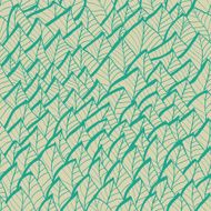 seamless pattern with green leaves N2