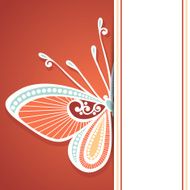 Vector Colored Floral Background N38