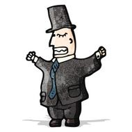 Rich Man Cartoon N8