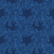 Abstract seamless hand-drawn pattern N74
