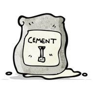 cartoon bag of cement N2