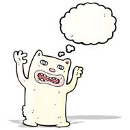cartoon fierce animal N4