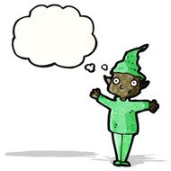 Cartoon Christmas Elf N147