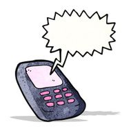 Mobile Phone Cartoon N3