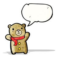 cute teddy bear cartoon N16