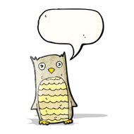 Cartoon Owl N241