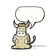 Cartoon Cow N151