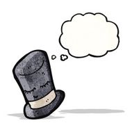 Cartoon Top Hat N34
