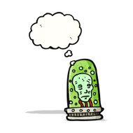 head in jar cartoon N8