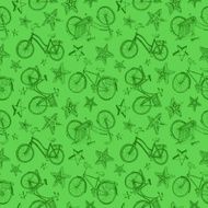 Eco bicycle background