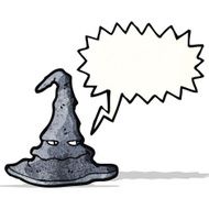 cartoon witches hat N10