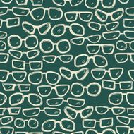 Seamless pattern with glasses N3