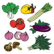 Vegetable Color Set N3