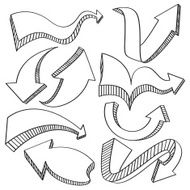 Arrows and Directions Icons Collection N2