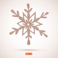 watercolor snowflake N9