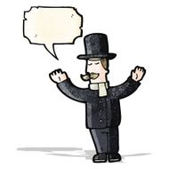 cartoon upper class man N2