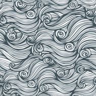 Abstract hand-drawn waves background N8
