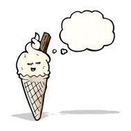 Ice Cream Cartoon Character N31