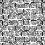 Seamless ethnic handmade ornament for your design N2