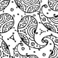 Vintage floral seamless pattern for your design N9