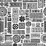 Ethnic handmade ornament seamless pattern for your design N2