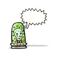 head in jar cartoon N9