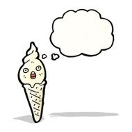 cartoon ice cream character N8