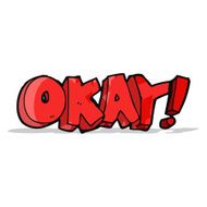 cartoon okay sign N15