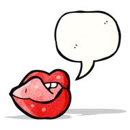 sexy lips cartoon N18