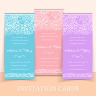 Hand drawn abstract banners ornament illustration concept