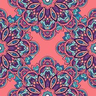 Tribal ethnic seamless pattern abstract background ornament N2