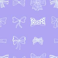 Set of bows hand drawn N27